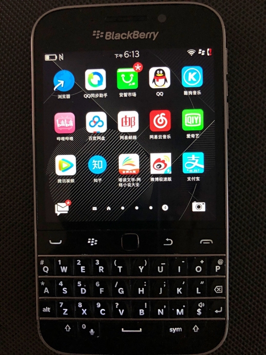 黑莓Q20手机