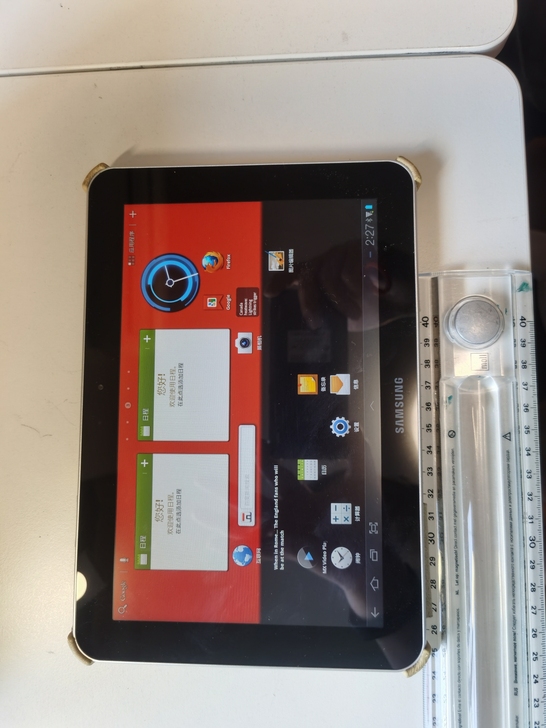 2012年的三星galaxy tab GT...