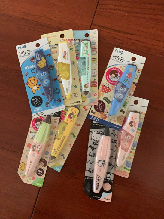日本plus普乐士限定修正带