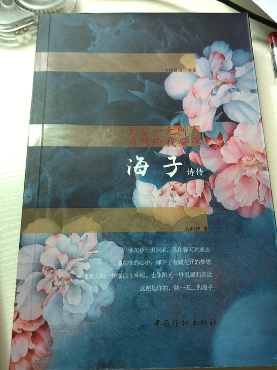 海子的诗 海子诗传 九成新 无笔记 无划痕