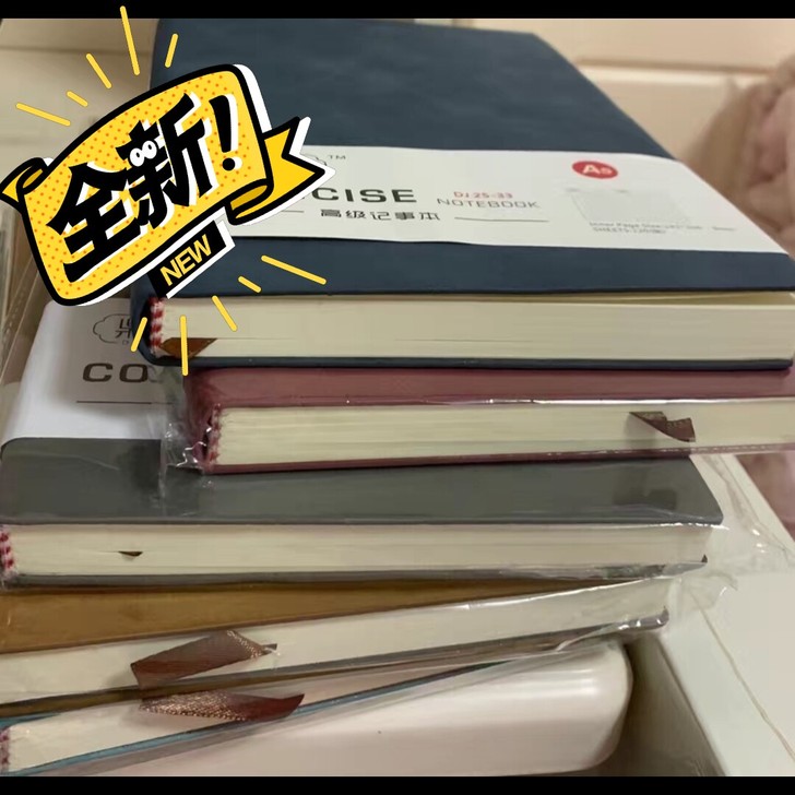 【3.9包邮】厂家羊巴皮创意a5笔记本加厚...