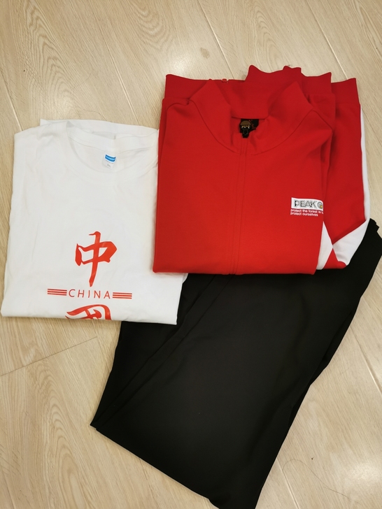 匹克peak男士运动服套装全新，单位运动会...