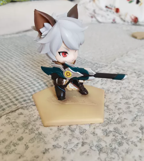 王者荣耀正版百里守约手办 朋友送的生日礼物...