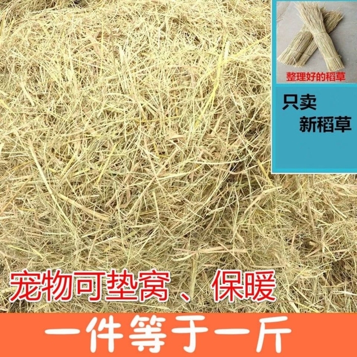 双11.11特价2021年新稻草宠物鸡窝草...