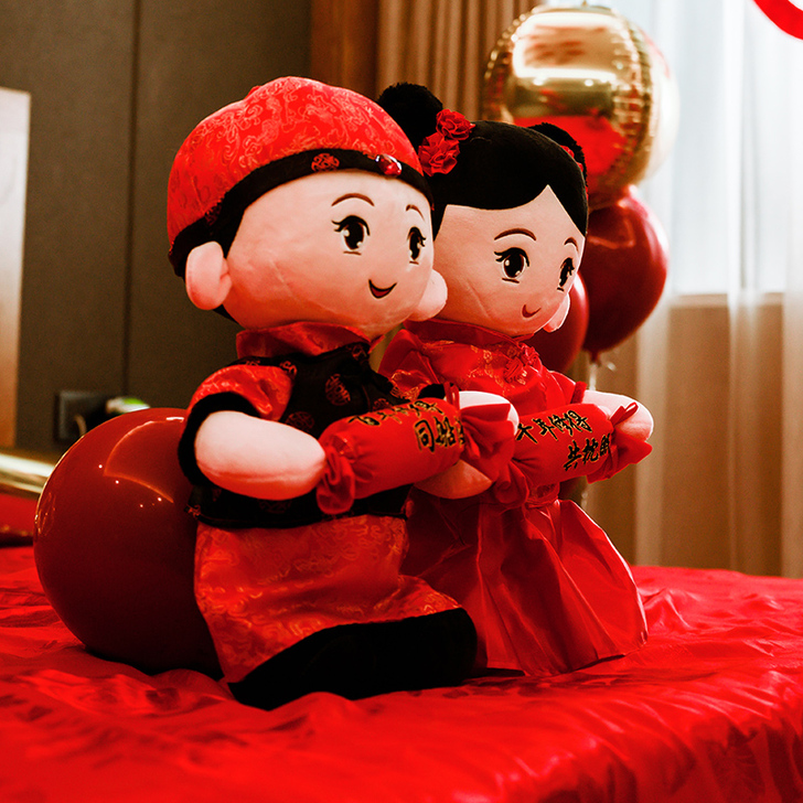 曼恒（箱包） 婚庆公仔