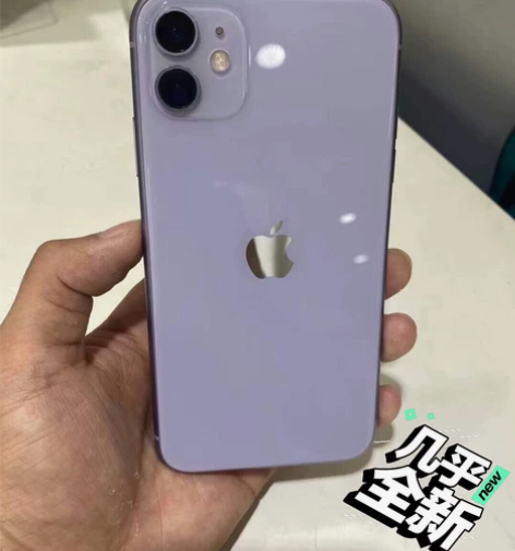 国行11 128g 紫色 完美如新 外观没...