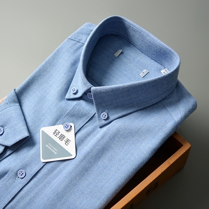 56包邮轻磨毛+质感人字纹！秋季新款男士长...