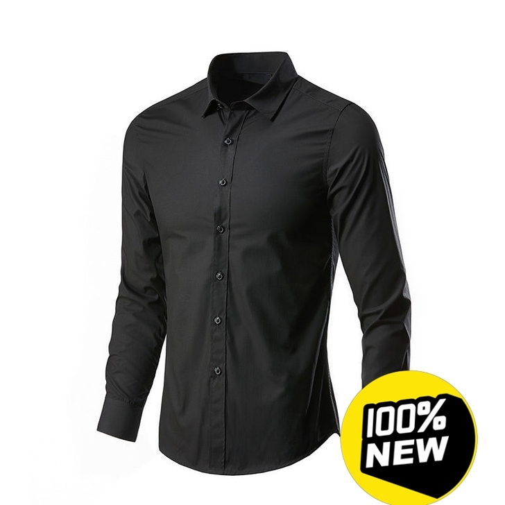 全新包邮男士长袖韩版潮流帅气深灰色衬衣职业...