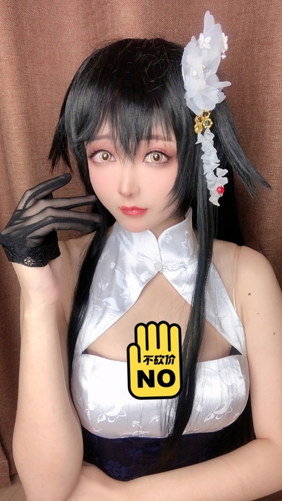 火花动漫碧蓝航线cos服吾妻新年新春旗袍游...