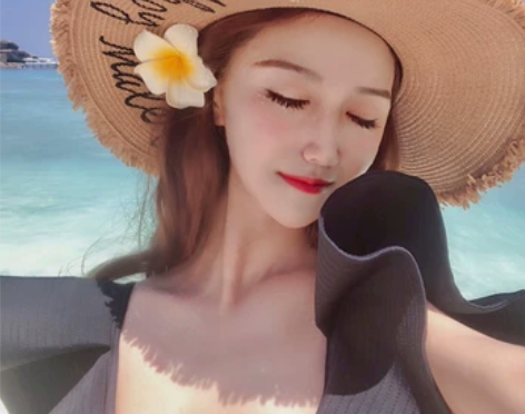 海边太阳帽大檐网红草帽女旅游小清新度假遮阳...