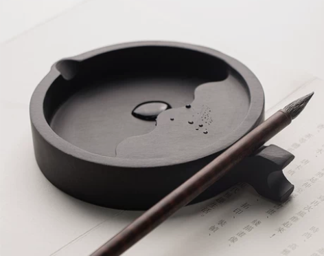 【88狂欢价】砚台原石带盖天然高档安徽歙砚...