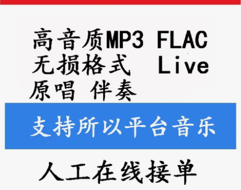 音乐代下载伴奏无损FLAC高音质MP3车载...