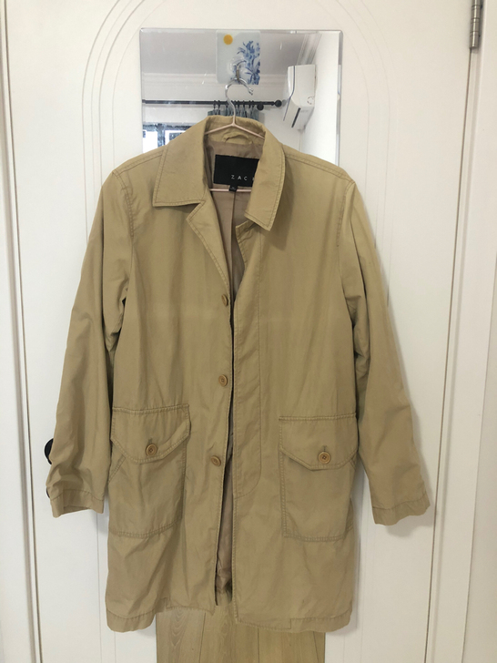 纯棉男士风衣，全新无吊牌175cm