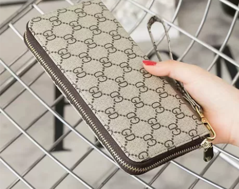 新款钱夹女士长款零钱包欧美大牌男女通用钱夹...