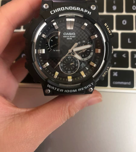 CASIO亚马逊上买的 因为买了苹果手表所...