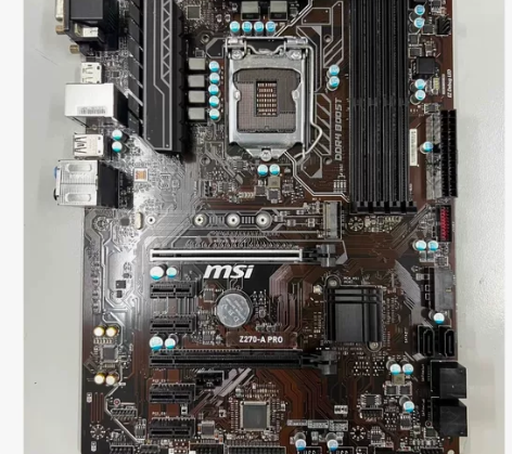 自用微星z270a-pro功能完好，无拆无...
