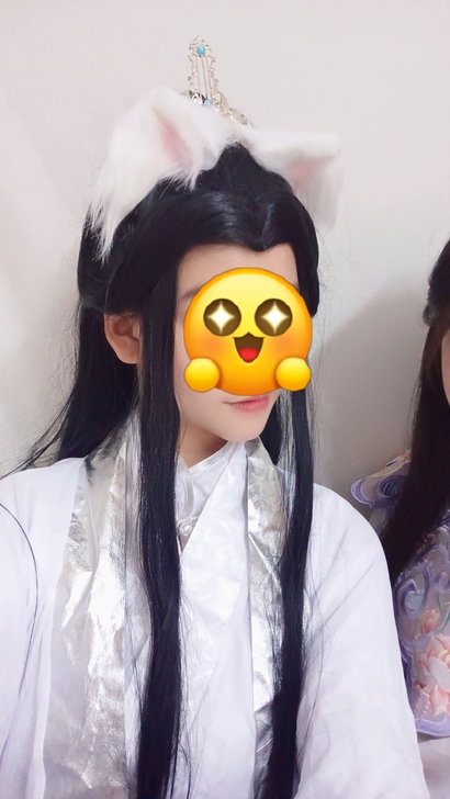 出这套晚宁c服，衣服假发发冠猫耳+天问（有...