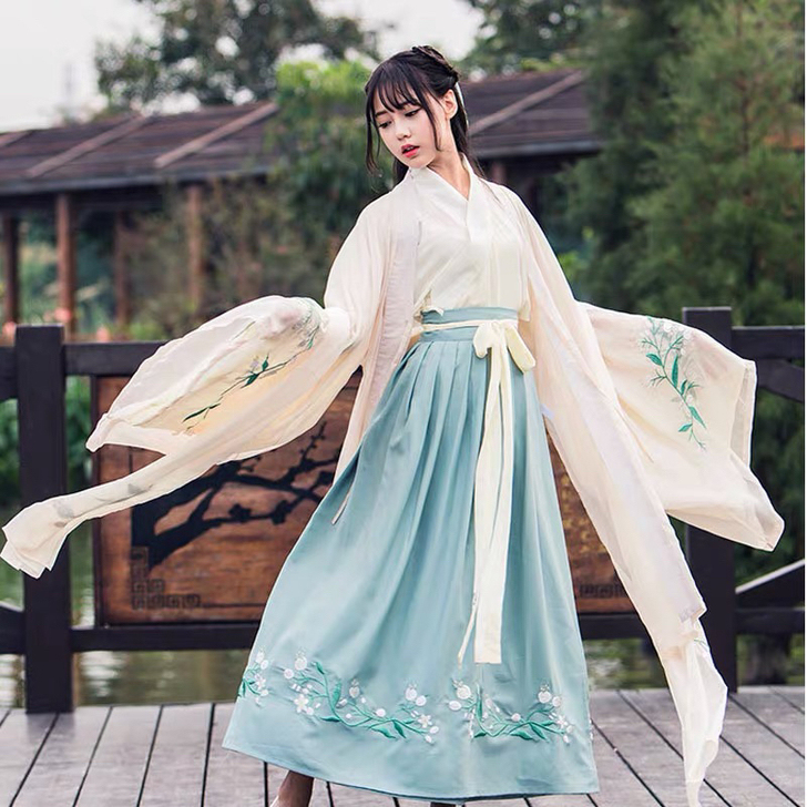汉服杜若整套