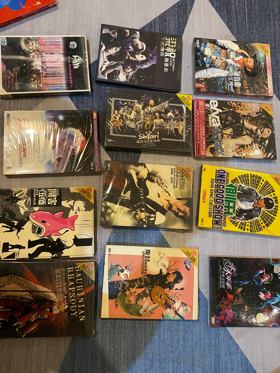 港台演唱会DVD，12张打包158，有兴趣...