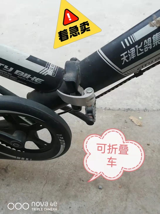 邯郸100自提，可折叠，飞鸽，小巧便捷！