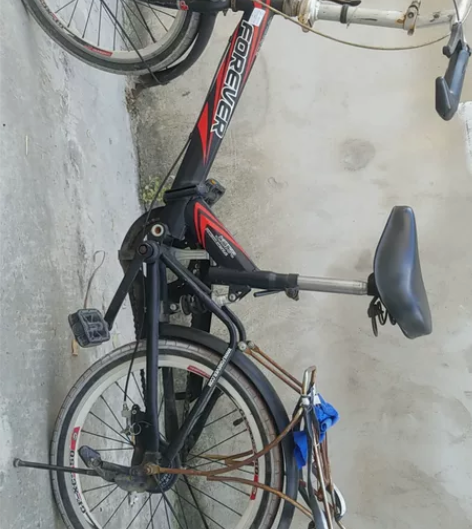 上海永久折叠自行车 基本全新  华厅附近可...