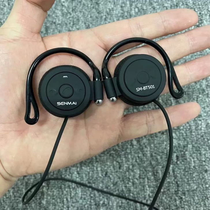 全新库存森麦SM-BT501挂式蓝牙耳机，...