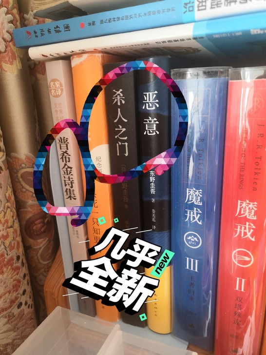 东野圭吾 恶意 杀人之门（新旧就是随便看了...