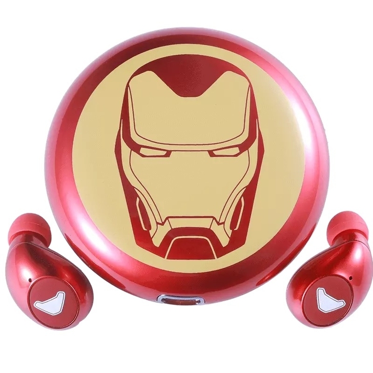 漫威钢铁侠蓝牙耳机