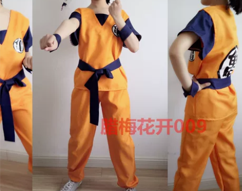 七龙珠cosplay 孙悟空衣服 龟仙流练...