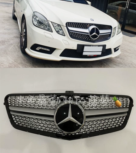 奔驰老E级W212改装满天星中网 适用于奔...