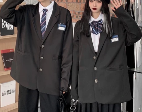 韩版学院风秋季校服英伦西服jk套装高中学生...