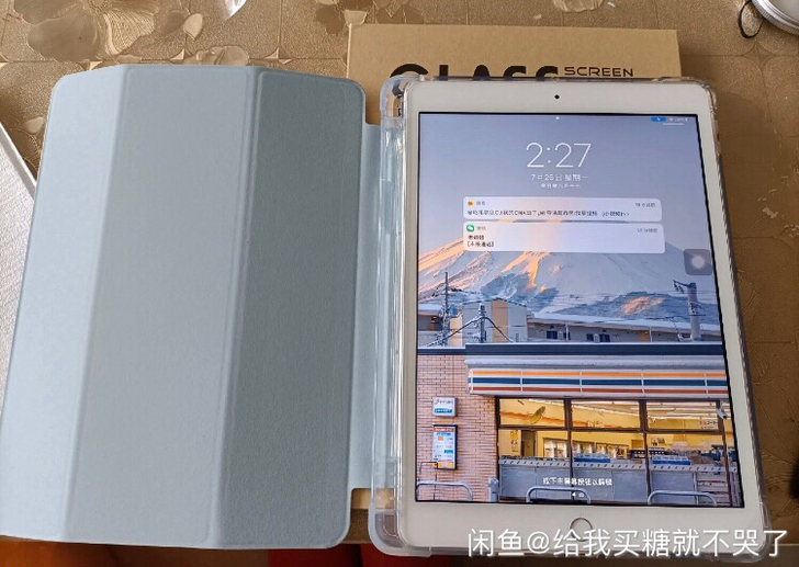 iPad Air2 128g女学生自用,今...