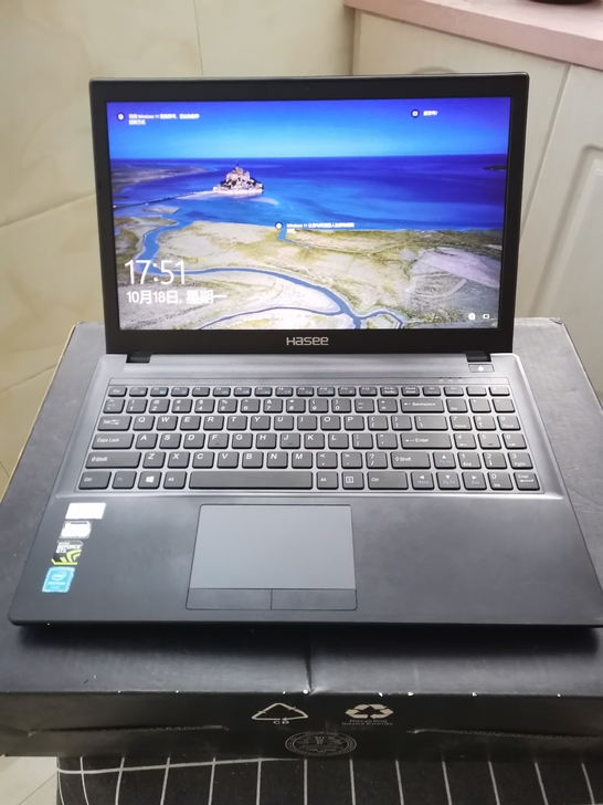 神舟战神k650d笔记本电脑 七代gtx9...