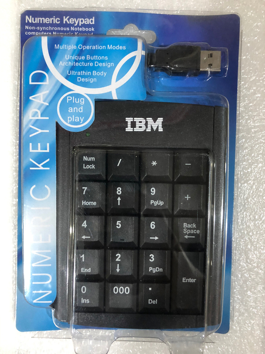 笔记本电脑数字小键盘 财务 静音 免切换外...