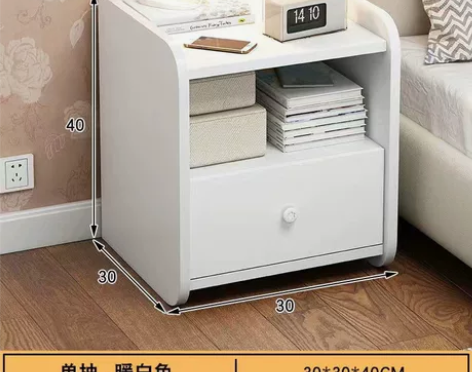 床头柜 简约现代小型家用简易卧室床边 小柜...