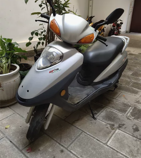 2020年4月上牌的一张踏板车，刚刚做了保...