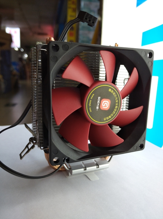 全新硕一双铜管Cpu散热器，Amd，Int...