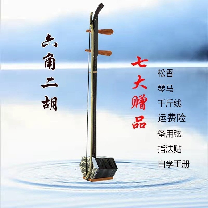 忍痛割让全新二胡 马尾弓 闲置二胡，大学时...
