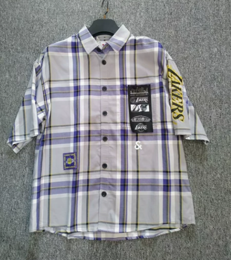 杰克琼斯春季男士衬衫 休闲  格纹街头NB...