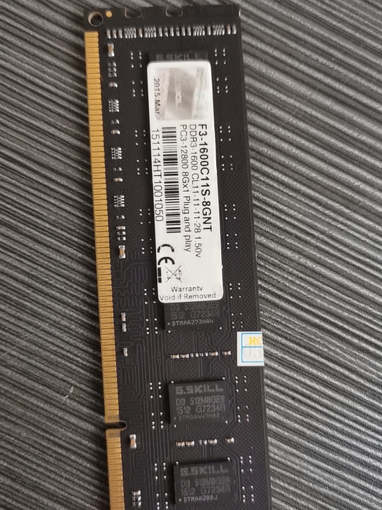 G.SKILL芝奇 8g DDR3 160...