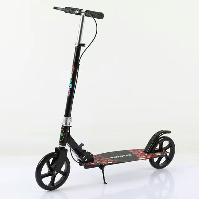 滑板车成人两轮可折叠滑板车代步神器(非电动)