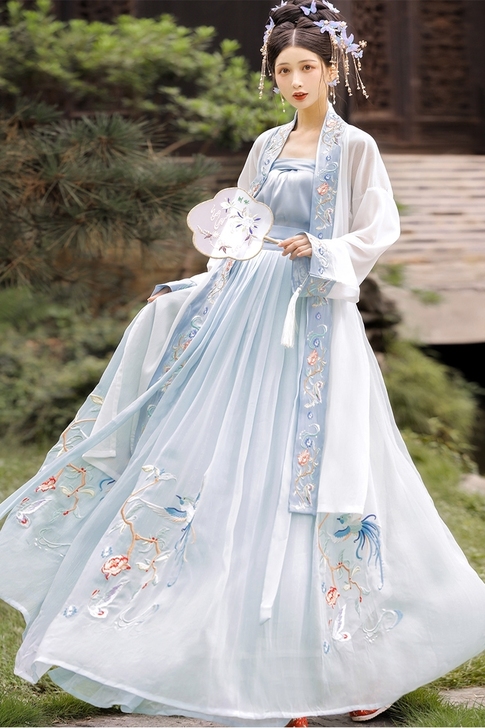 玉术原创设计凤鸾，全套S码，试了一下不合穿...