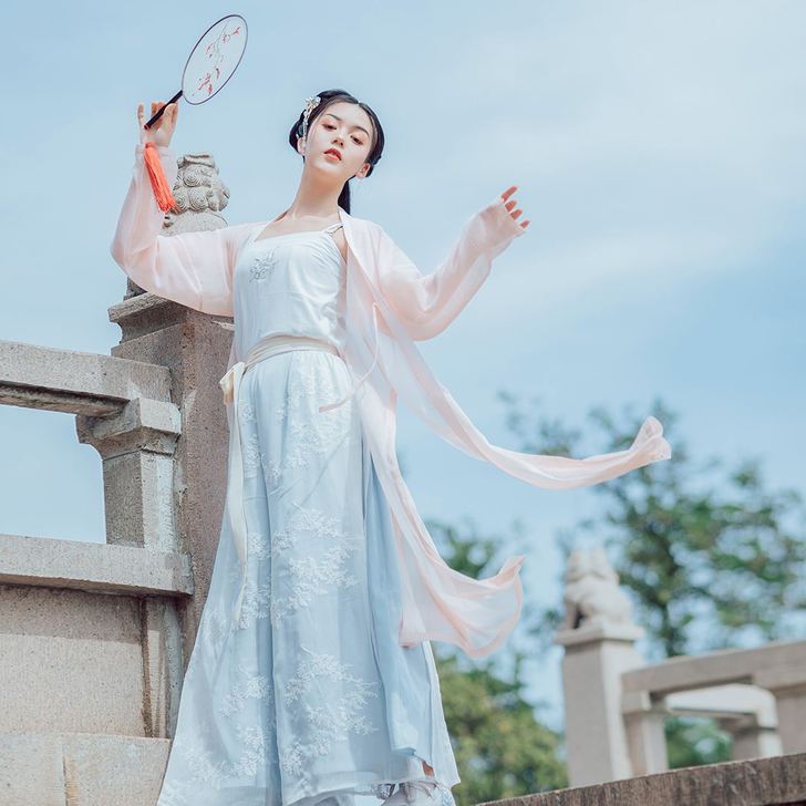 【国货大赏价】【凉月】花朝记汉服原创宋裤中...