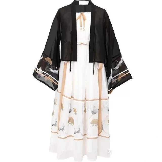 织羽集韶鹤引国风汉元素套装 微瑕