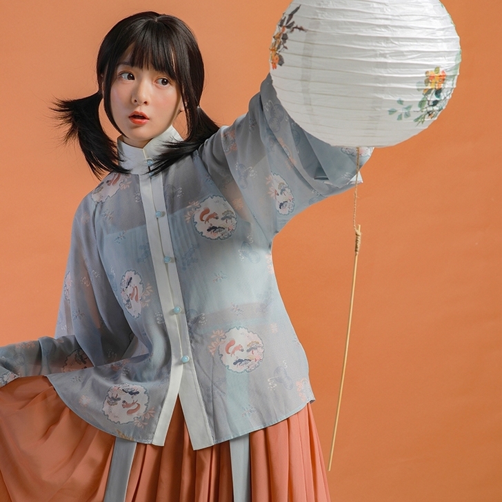 徐娇织羽集【罗浮仙】汉服元素女 明制秋季立...