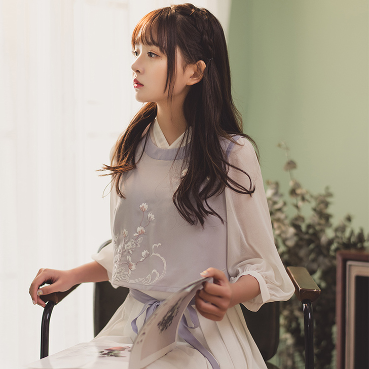 徐娇织羽集[玉笙烟] 日常汉元素女夏款 交...