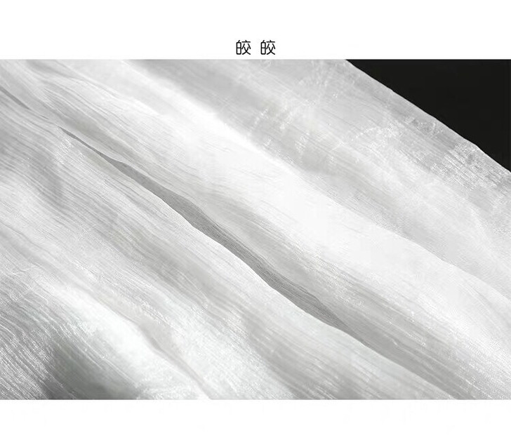 【锦丝皱披帛】 花朝记汉服原创搭配齐胸襦裙...