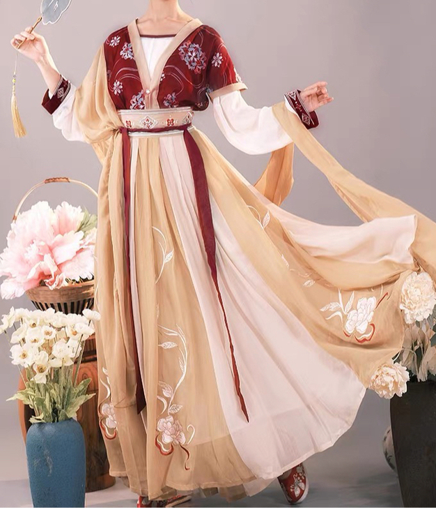 全新 耀春醉芙蓉家原创汉服女正品中国风超仙...