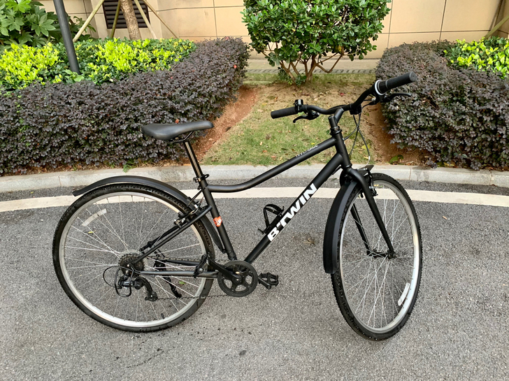 迪卡侬RIVERSIDE100平把钢架公路...