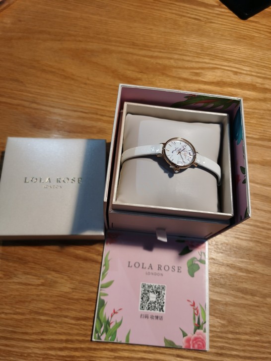 Lola Rose手表女小巧精致细带简约手...